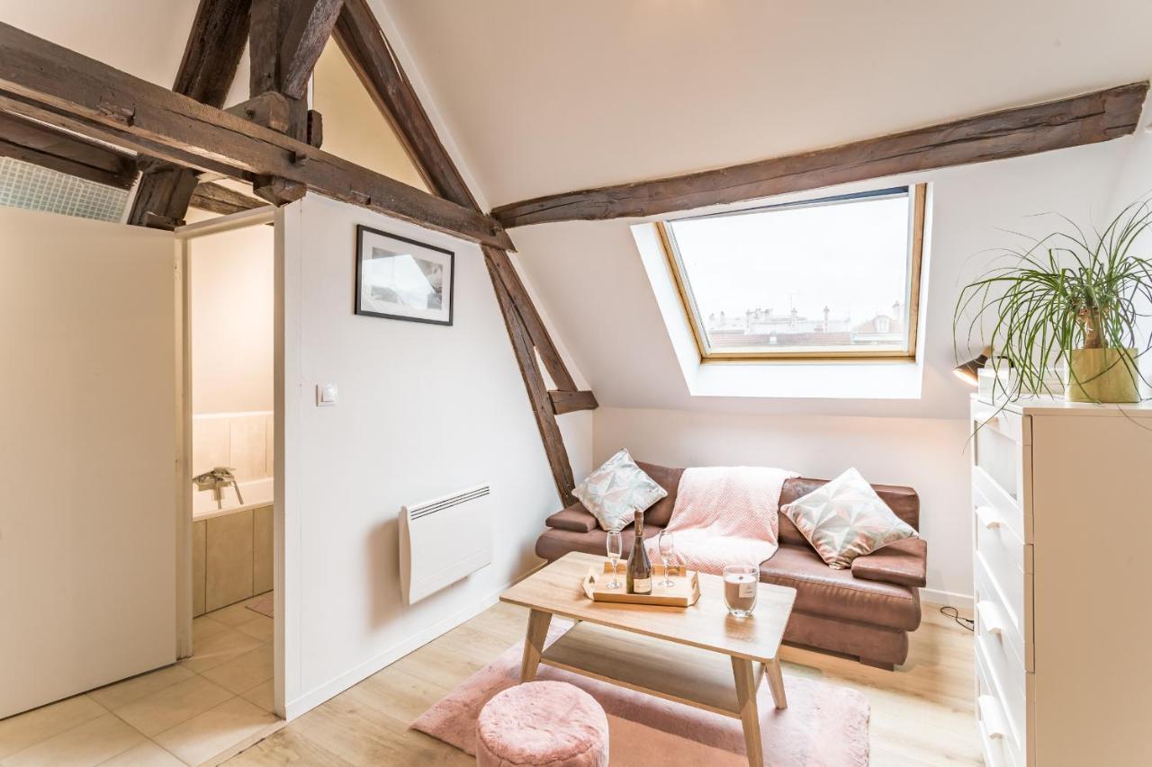 Apartament Studio Olympe - Cosy Et Charmant - Hypercentre Troyes Zewnętrze zdjęcie